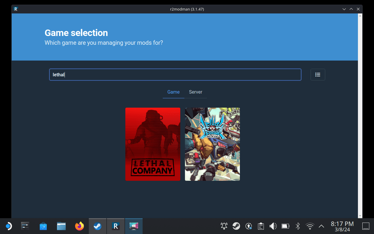 The Steam Desktop on Steam Deck